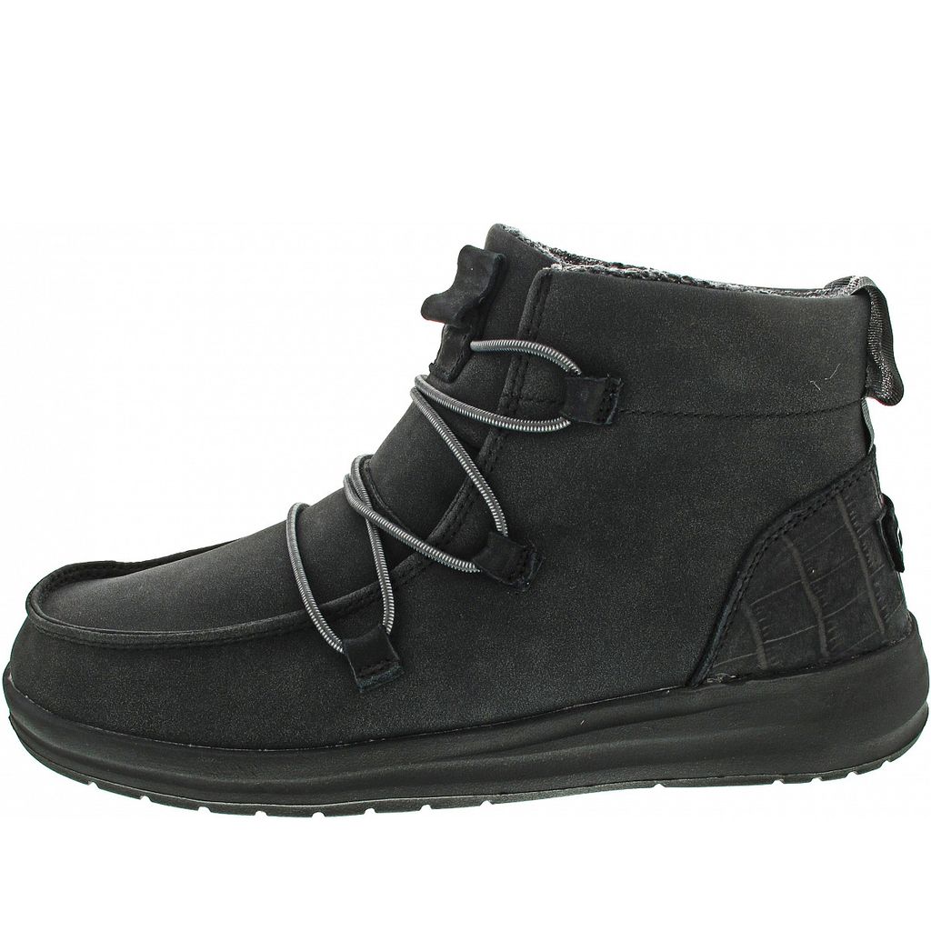 Hey Dude Eloise Schnürstiefel Schwarz