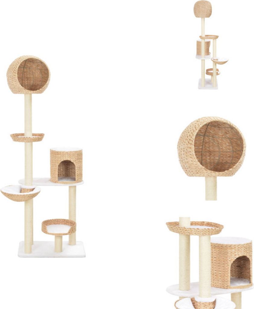 vidaXL Katzen-Kratzbaum Sisal Seegras - Kratzbäume