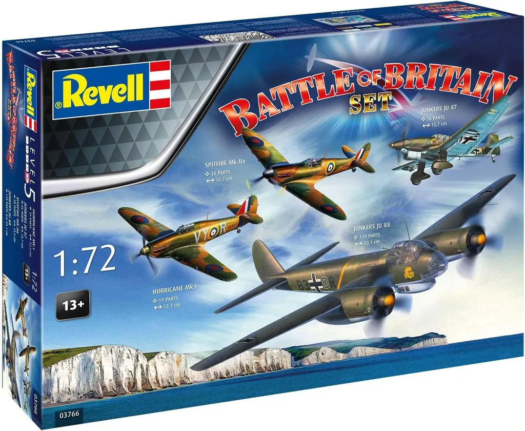 Kit Revell Bataille d'Angleterre 1:72 Haute Précision - Modèle 232
