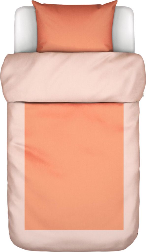 Marc O' Polo Satin-Kissenbezug einzeln Keersten Farbe Melon Produktbild 