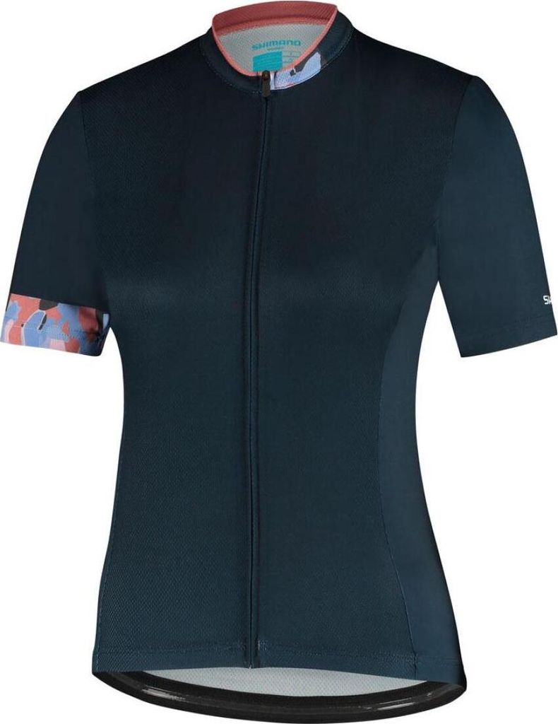 Shimano W's MIZUKI Short Sleeve Jersey, Charcoal