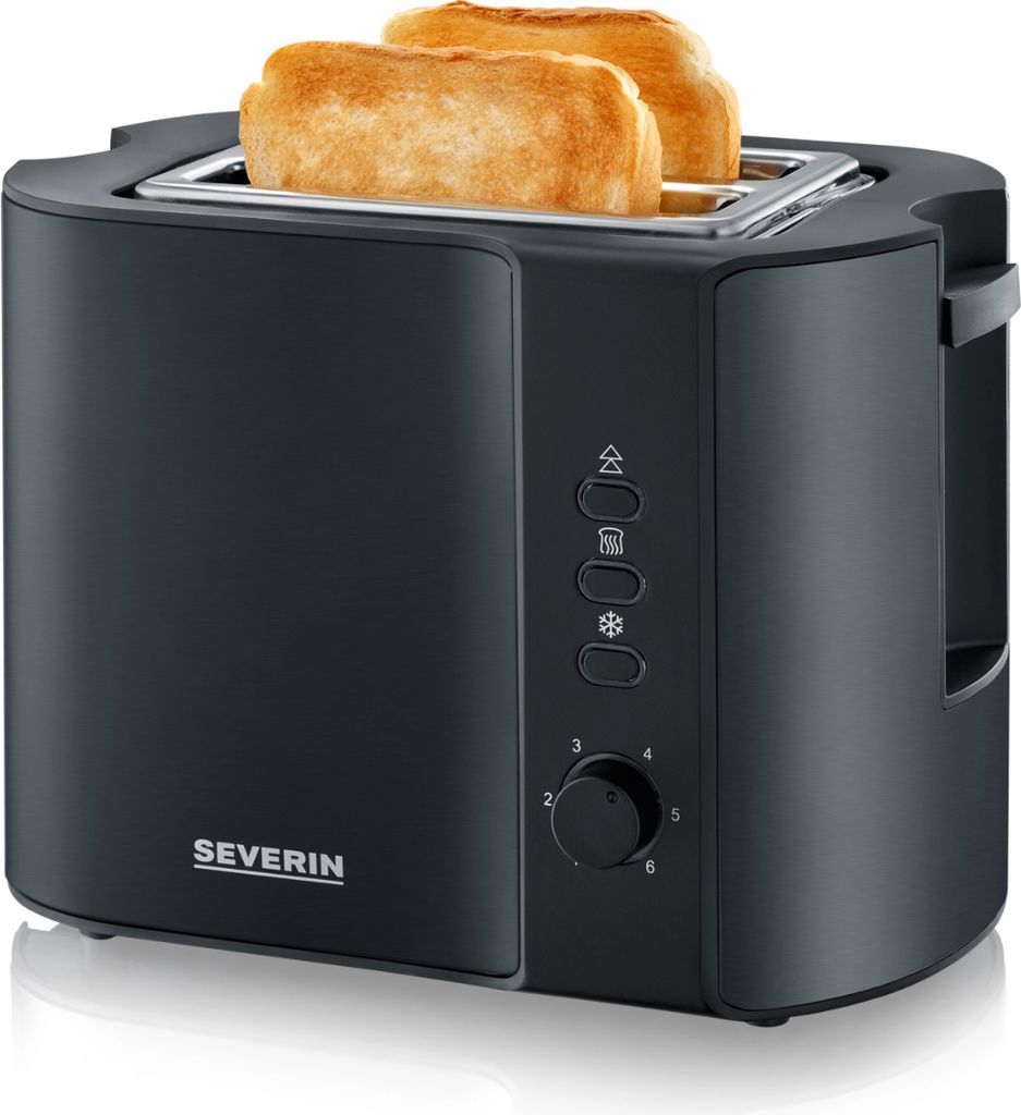 Severin AT 9552 Toaster 2 Scheibe(n) Schwarz 800 W (AT9552) Immagine del prodotto 