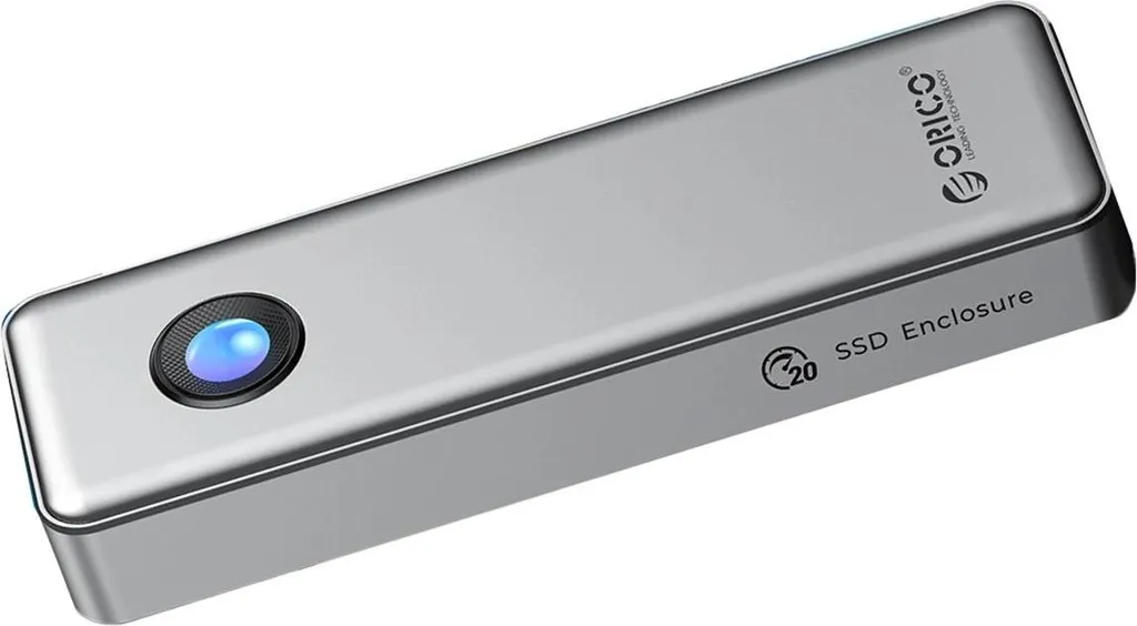 Recensione Orico OUM2-G20 SSD Enclosure 20Gbps NVMe Argento