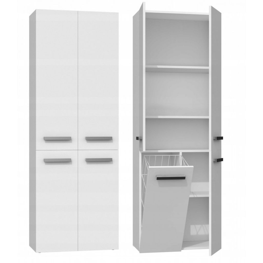 Topeshop NEL 1K DD BIEL Armoire de salle de bain Image du produit 