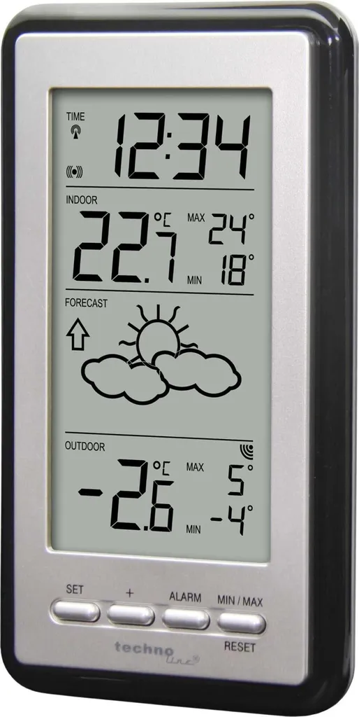 Technoline WS9130-IT Station Météo IT+ avec Capteur Température Externe