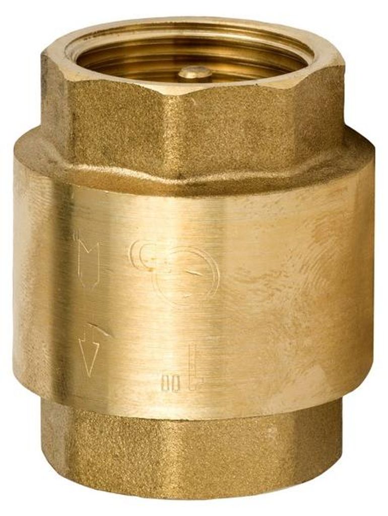 Rückschlagventil mit Messingstift 1 1/4" – DART.12-1.1 Produktbild 