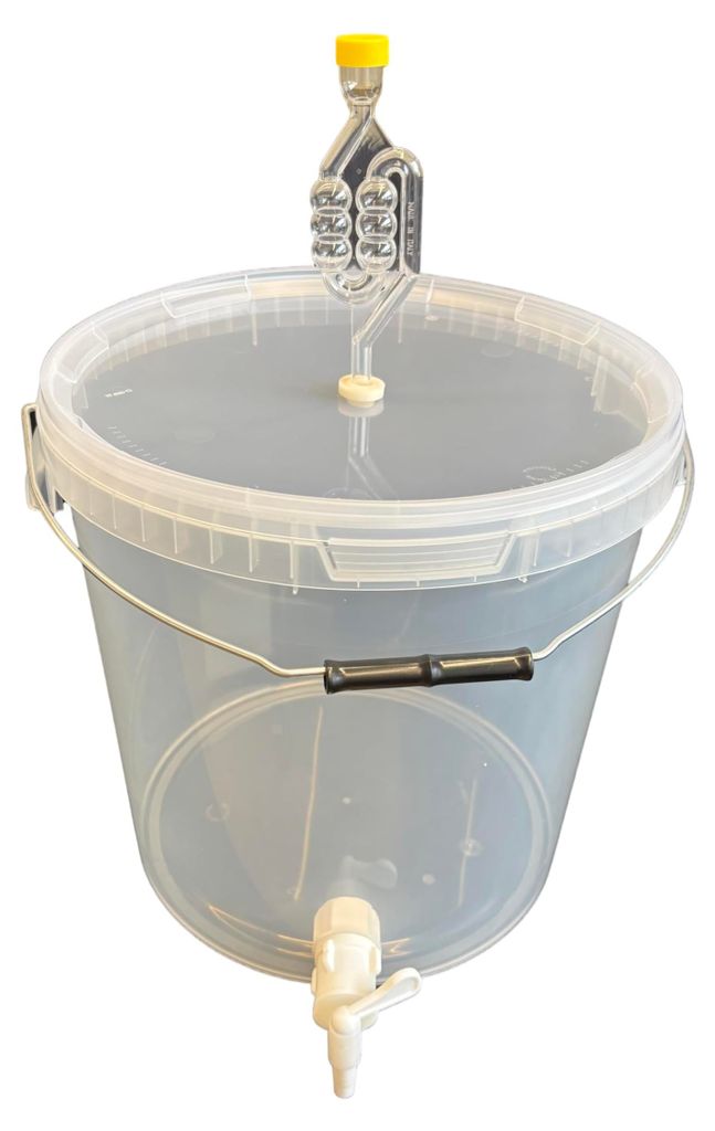 SILPLAST Kompletter Gärbehälter Set 20L Gäreimer mit Produktbild 