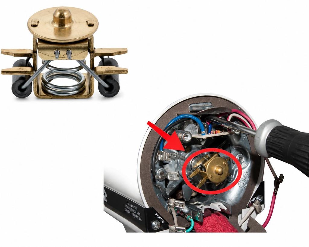 KitchenAid Fliehkraftregler für Küchenmaschinen – Drehzahlregler & Governor Ersatzteil für Artisan, Classic & Ultra Modelle