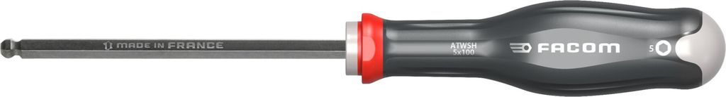 Facom Schraubendreher 6-Kant Kugelkopf 5mm