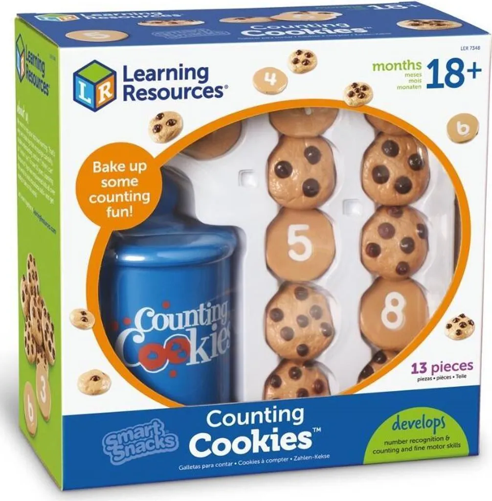 Activité Montessori Biscuits à compter pour apprendre les nombres - 3