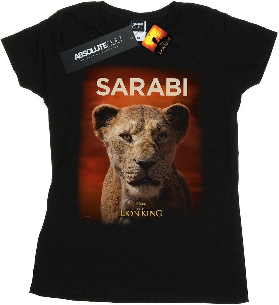 Disney - "The Lion King" T-Shirt für Damen BI25184 (XXL) (Schwarz)
