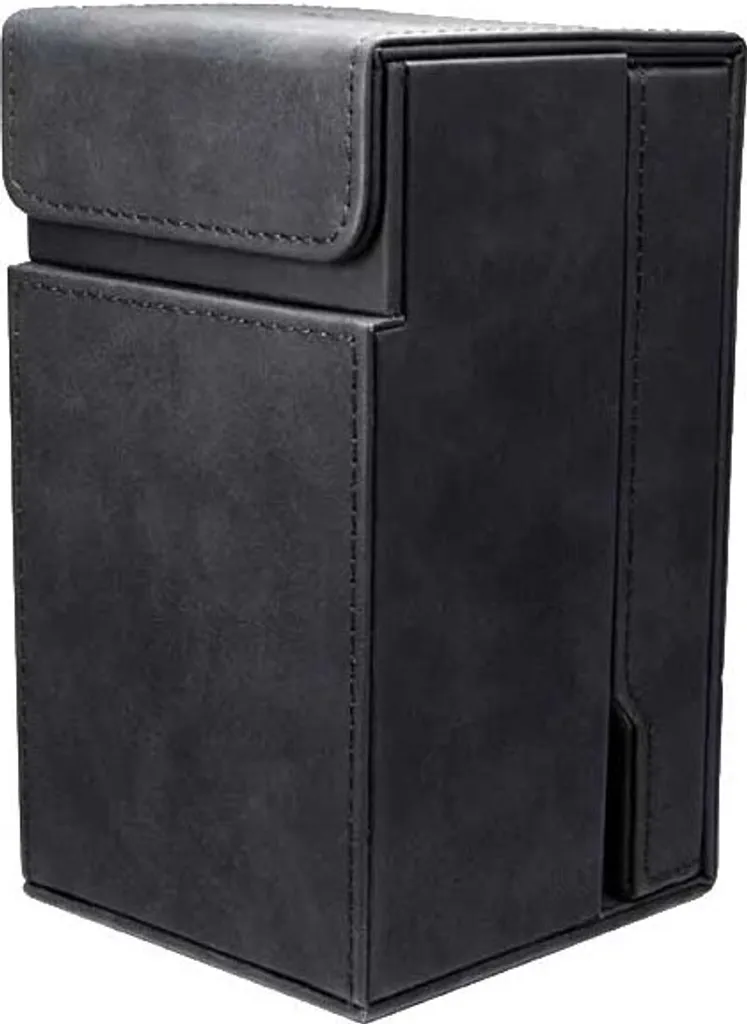 Ultra Pro Solid Deck Box Noir - Boîte de Rangement Cartes Taille Standard