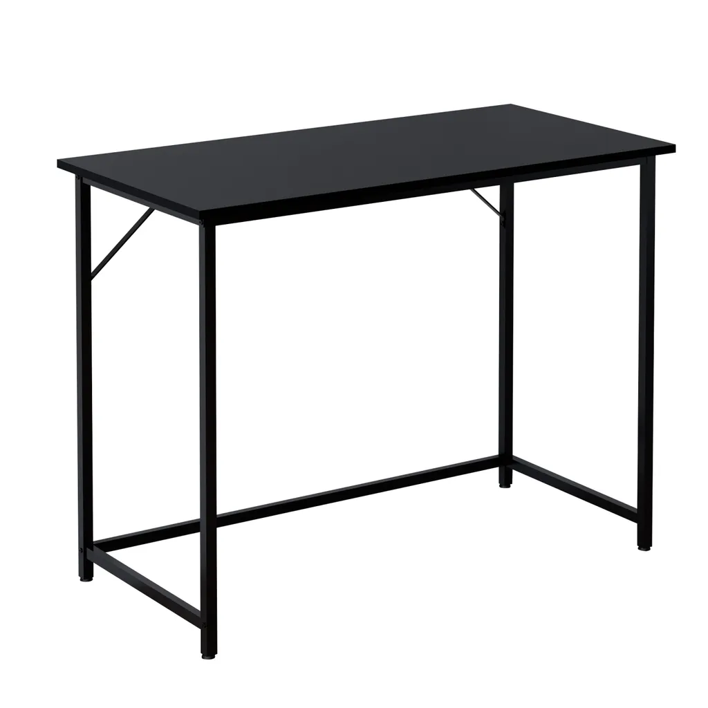 Bureau de télétravail 100 cm - Table ordinateur pour petit appartement