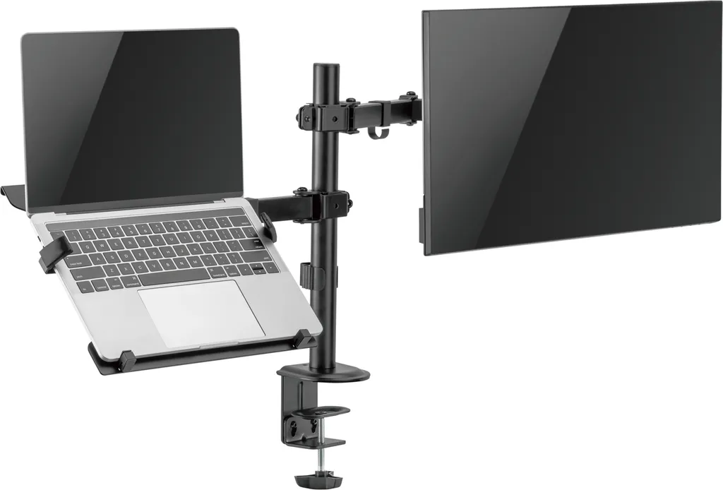 Évitez le Mal de Dos avec le Support Écran et PC Portable Noir BP0175 - 4