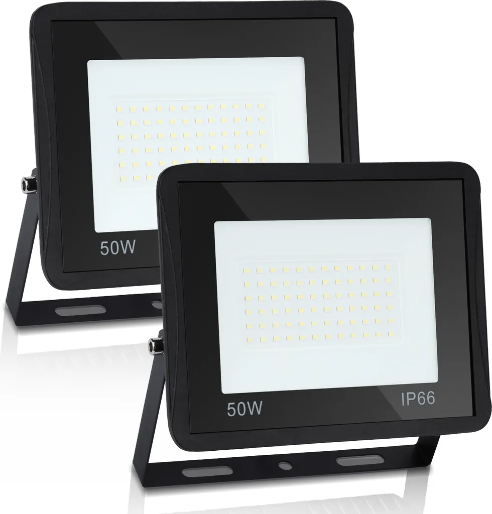 Projecteur LED 50W IP65 Étanche Lampe Extérieure Blanc Chaud Haute Qualité