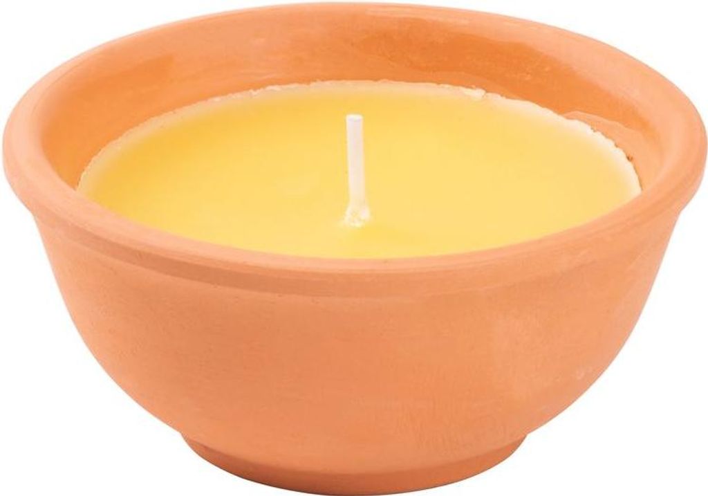 Kerze Citronella, Repellent, Terrakotta, 113 g, 50x110 mm Produktbild 
