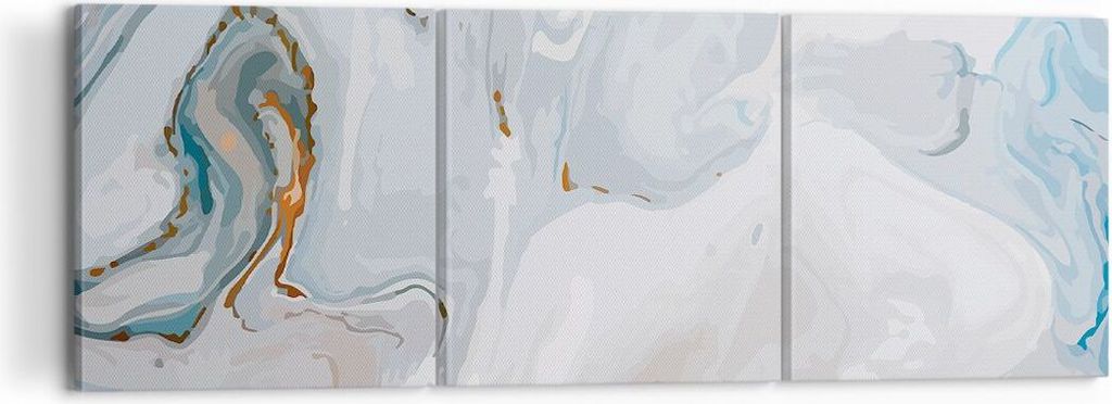 Bild auf Leinwand - Leinwandbild - Abstraktion modern - 120x40cm - Wand Bild - Wanddeko - Leinwanddruck - Bilder - Kunstdruck - Wanddekoration - Le...