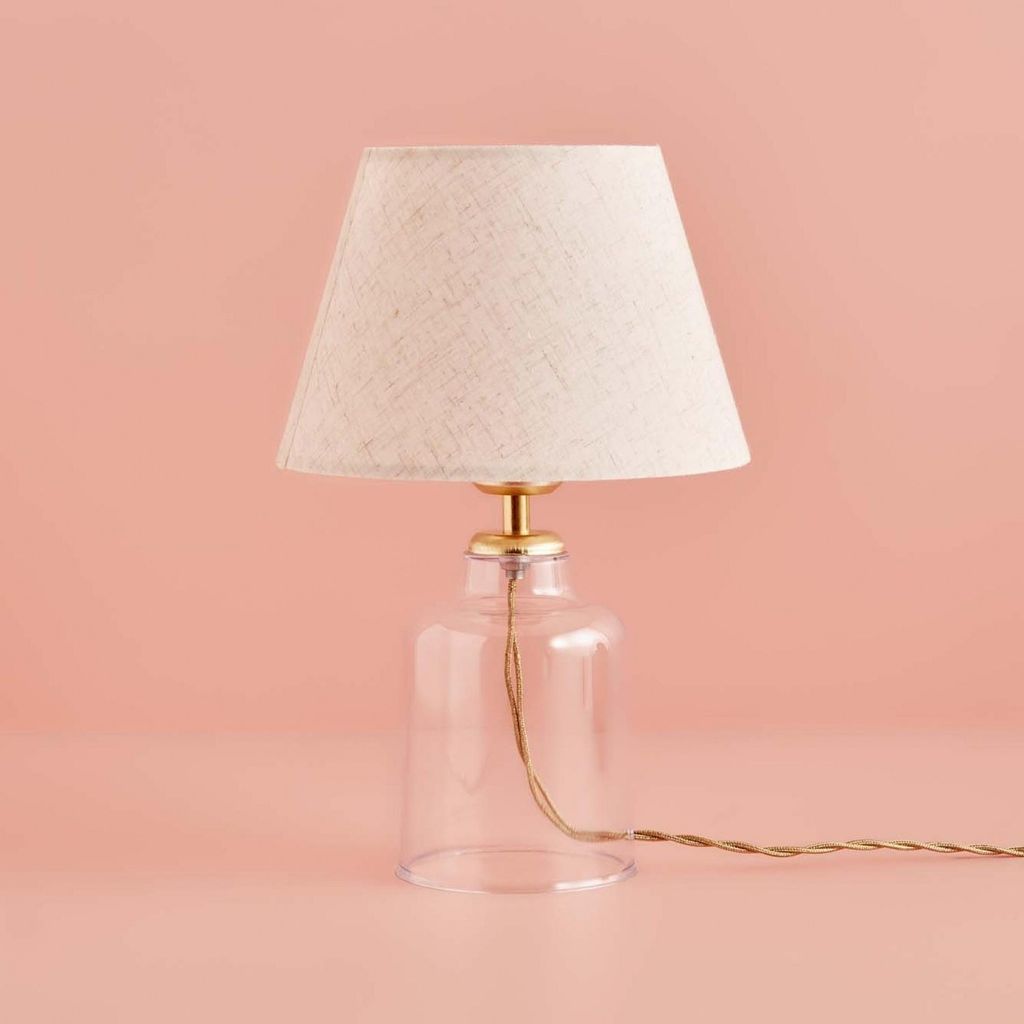 Opviq, AYD-3429, Tischleuchten, Creme, Metall, 22 x 22 x 32 Produktbild 