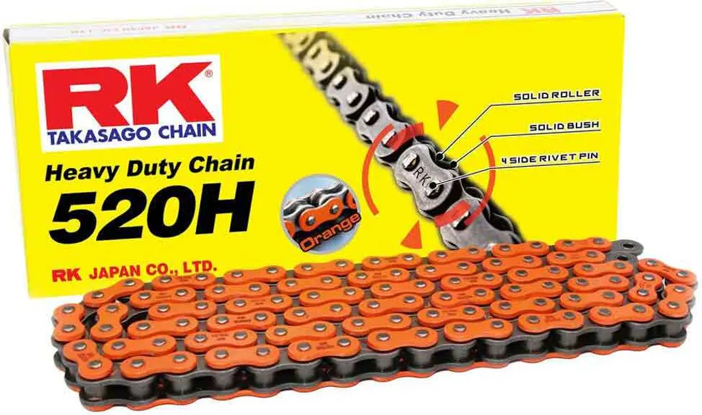 Chaîne RK 520H Renforcée Multicolore 116 Maillons Design Original