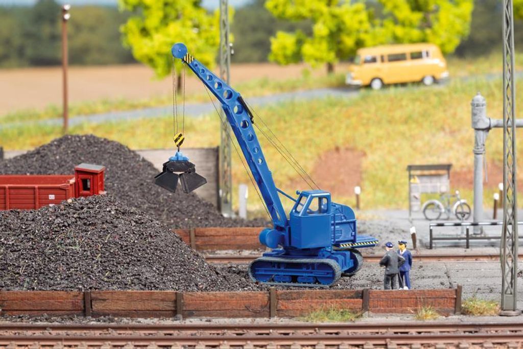 Auhagen 41647 - Raupenkran HO Produktbild 