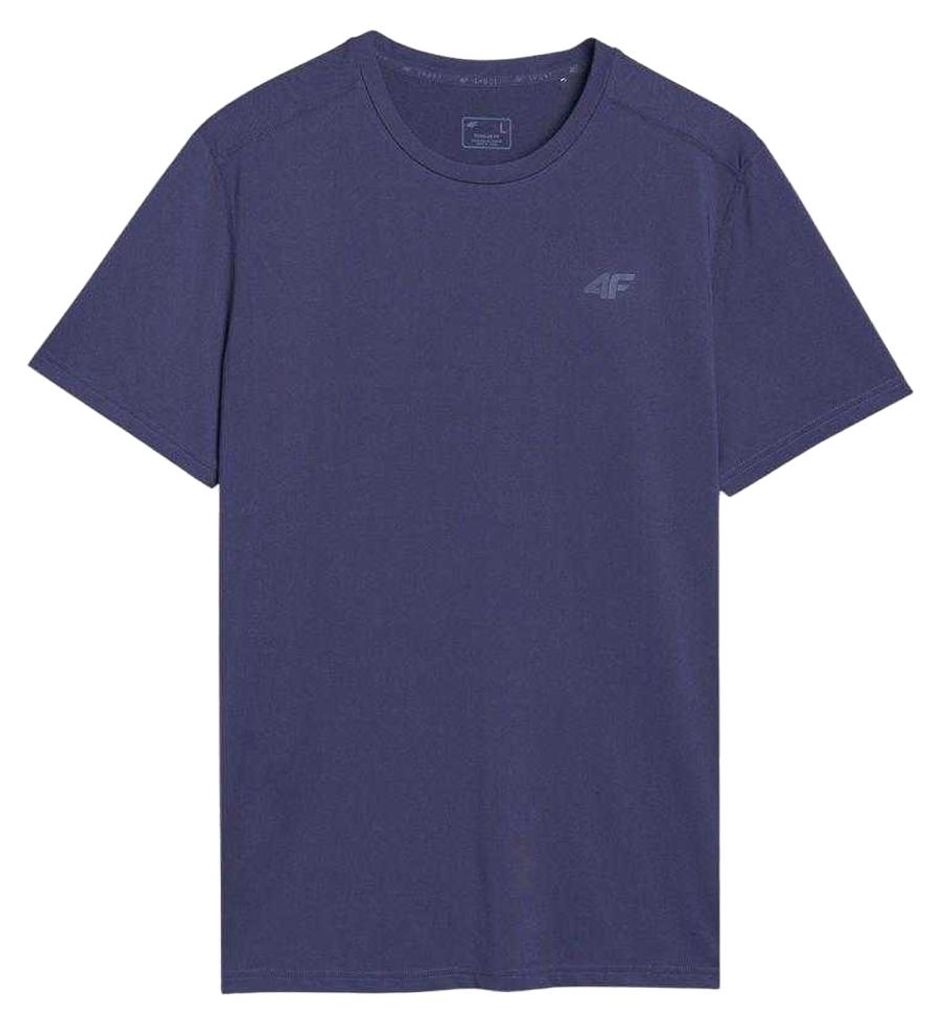 4F - T-Shirt für Herren PP5299 (L) (Dunkles Marineblau)