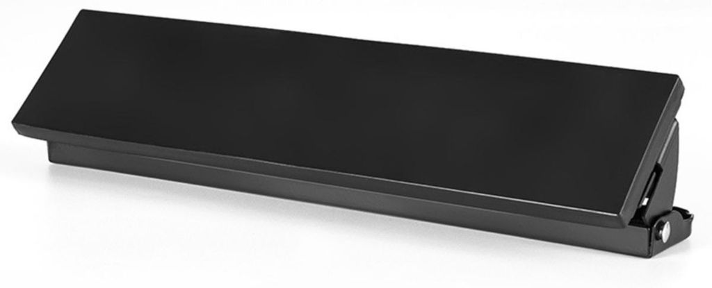 INF Mini 4-Loch Locher ABS Edelstahl 29cmx6.5cmx5cm 20 Blatt Auffangbox