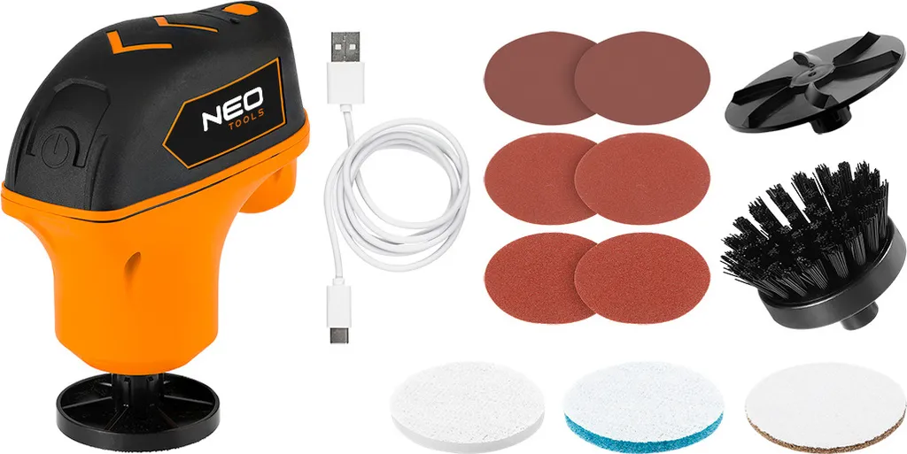 Mini ponceuse 4V sans fil pour restaurer les surfaces difficiles