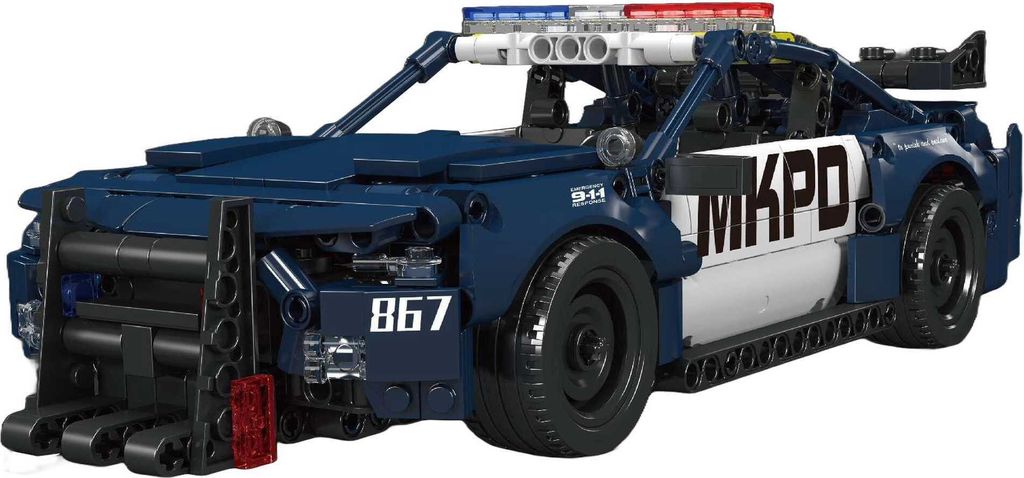 15073 - Pullback Polizeiauto (Mould King) Image du produit 