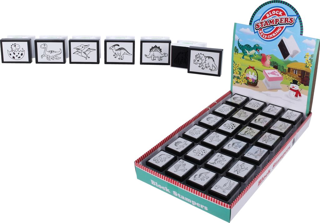 Stempel Dino – Zeichnen