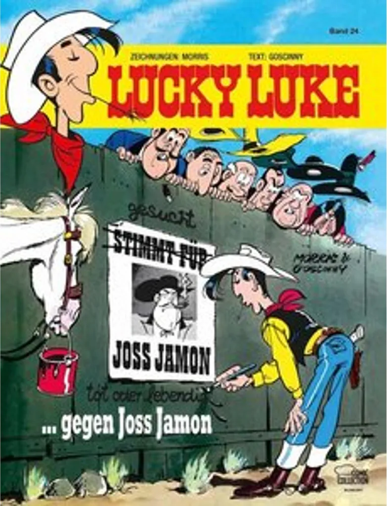 Livre BD Lucky Luke Tome 24 - Idée Cadeau Collectionneur Western BD