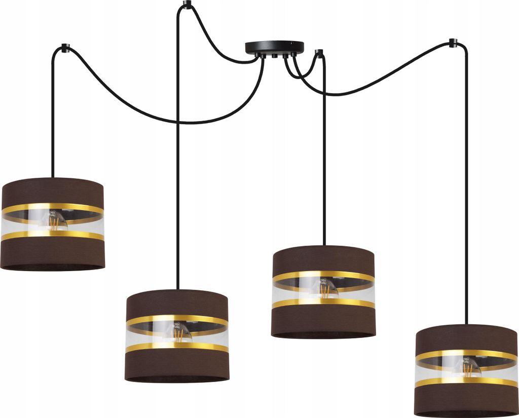 decke hängend lampe kronleuchter lampenschirm modern
