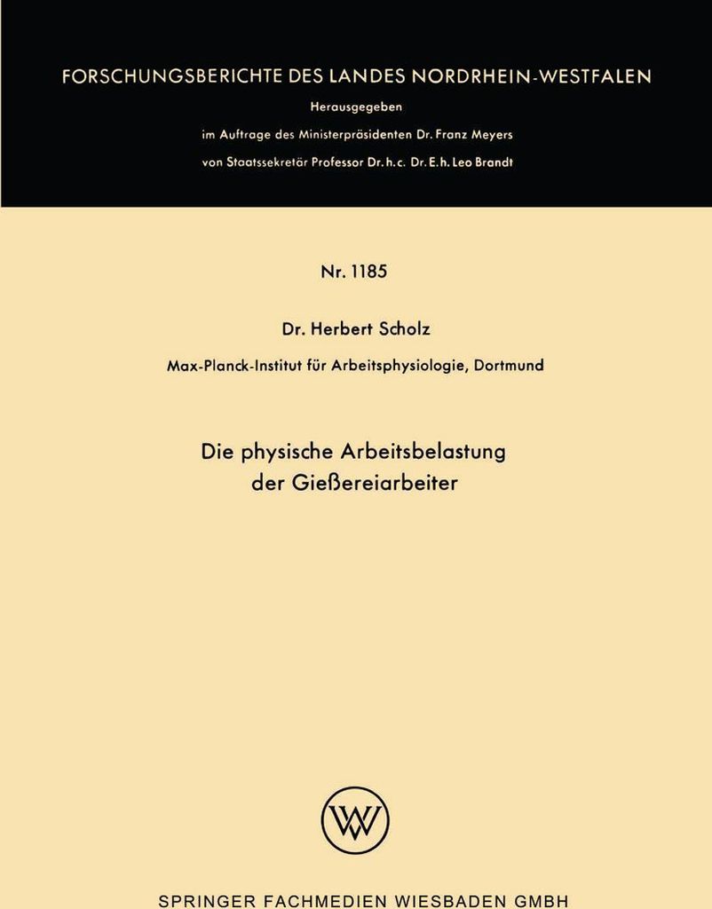 Die physische Arbeitsbelastung der Gießereiarbeiter