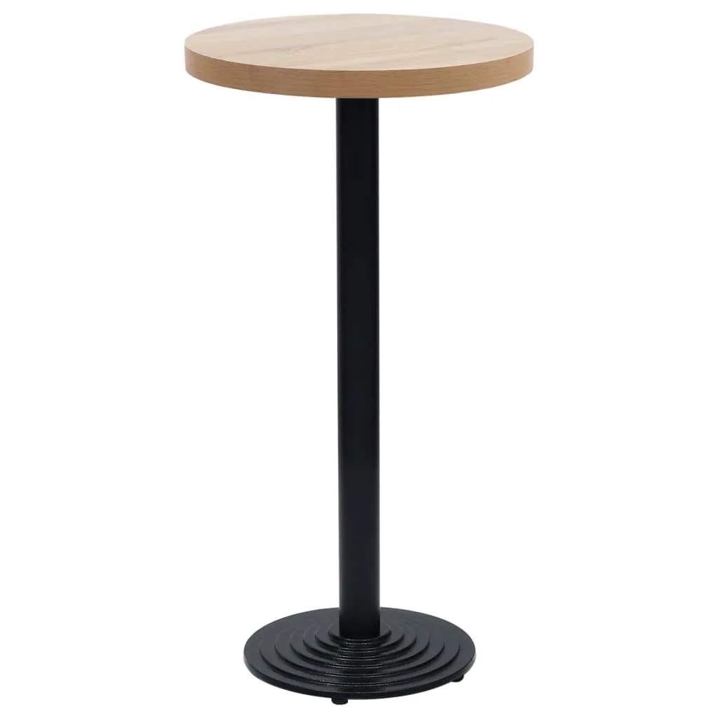Pied de table stable anti-basculement en fonte noire 107 cm vidaXL