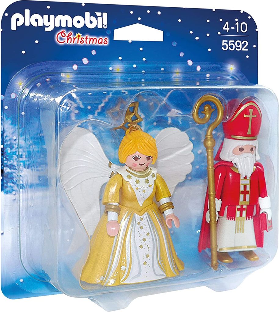PLAYMOBIL 5592 - St. Nikolaus und Weihnachtsengel … Produktbild 