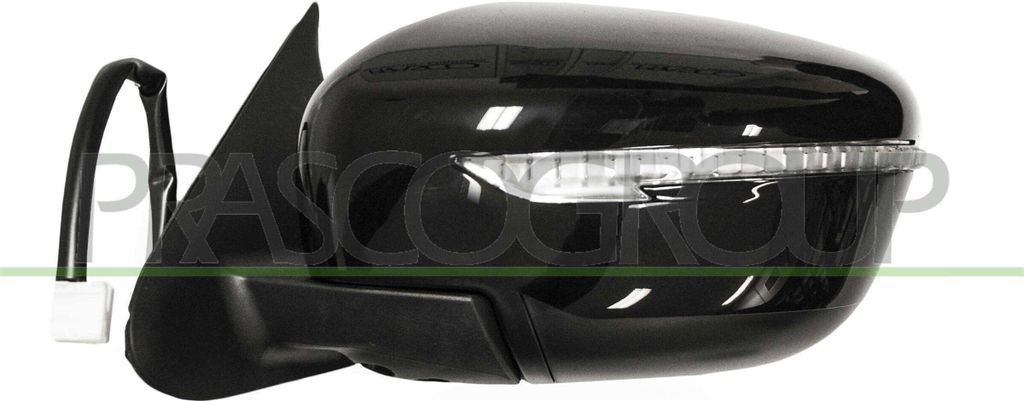 PRASCO DS7027304 Außenspiegel Seitenspiegel Links für NISSAN JUKE (F15) Konvex Elektrisch