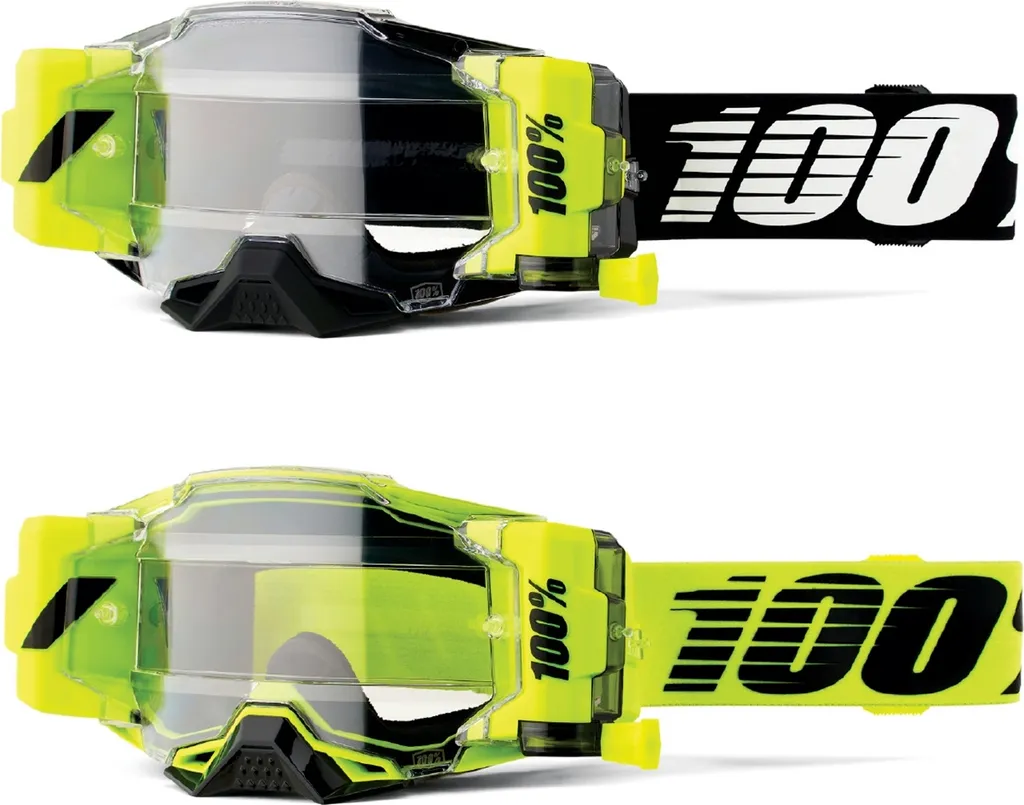 Lunettes moto 100% Armega Forecast pour la pluie et la boue