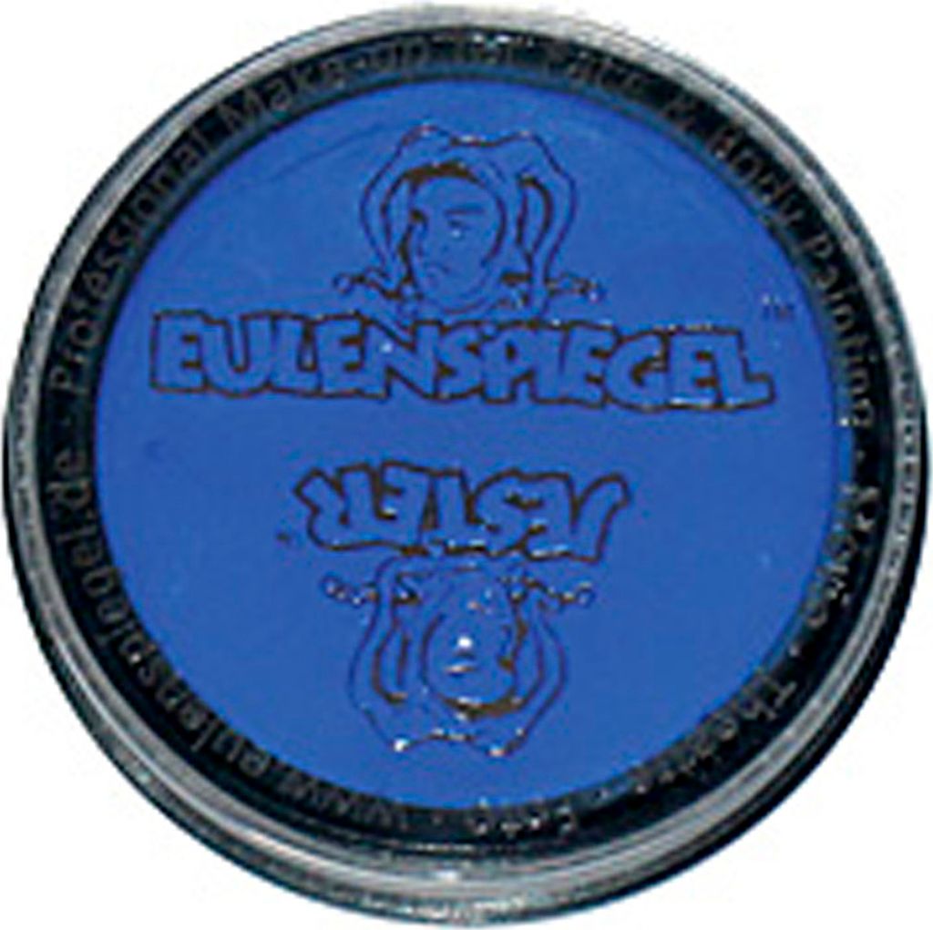 Eulenspiegel 183557 - Profi-Aqua Schminke in der Farbe Himmelblau, 20 ml, vegan