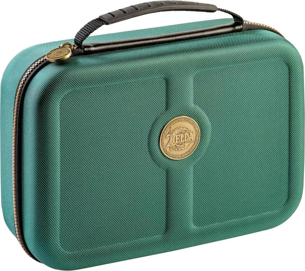 Bigben AL112791 Custodia Nintendo Switch Verde - Protezione Deluxe Viaggio