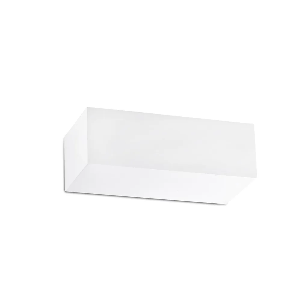 Applique blanche Eaco 1 ampoule - Solution éclairage mural gain de place