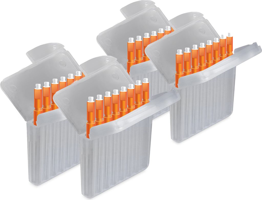 JB White 32 Stück Cerumenfilter für Hörgeräte kompatibel mit Starkey Hear Clear Hörgeräten und Kind evo / evoR | Cerumen Filter Höhe: 1,5 mm...