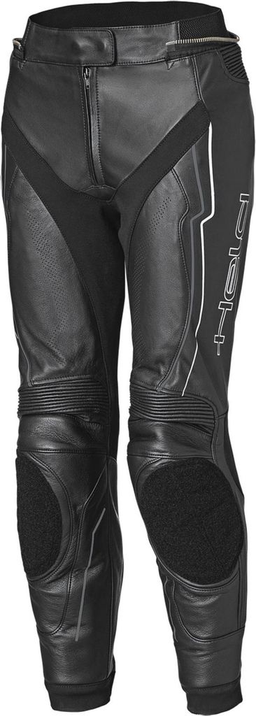 Held Debbie 3 Base Damen Motorrad Lederhose, schwarz/weiß, 48