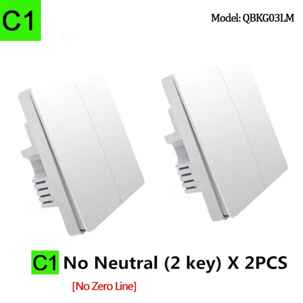 Interrupteur connecté ZigBee double commande pour éclairage sans neutre - 2