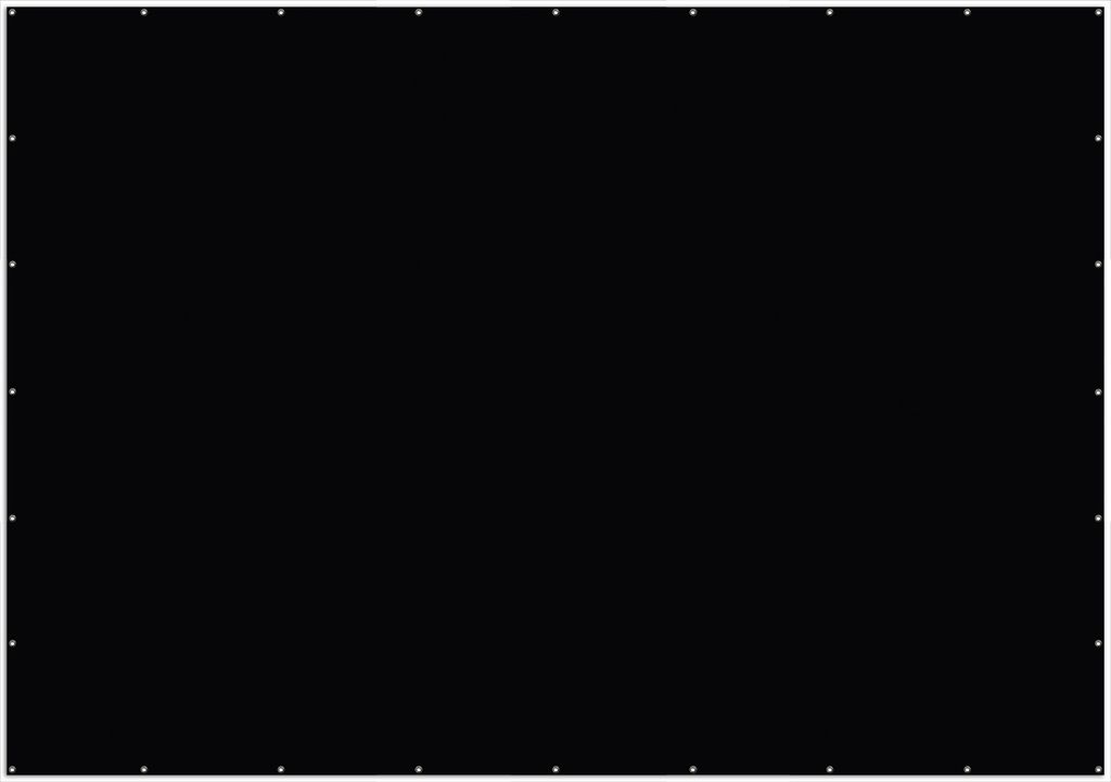 Wallario XXL Outdoor-Poster für Garten oder Balkon, Motiv Schwarz, in ca. 400 x 280 cm