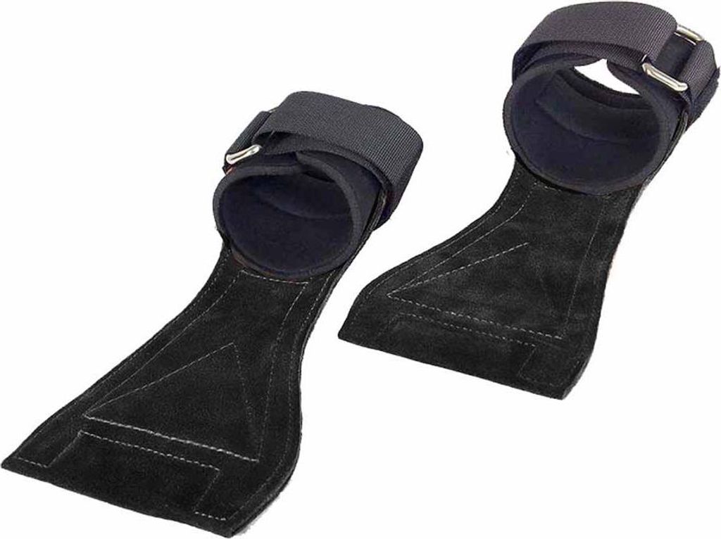 Gewichtheber-Handgriffe mit integrierten, verstellbaren Handgelenkstützen