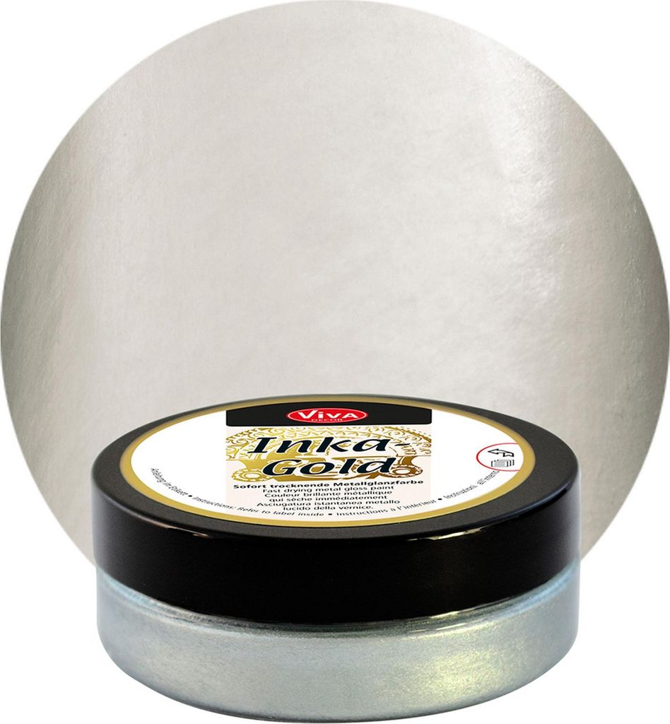 ViVA DECOR Inka-Gold 62,5 g silber Produktbild 