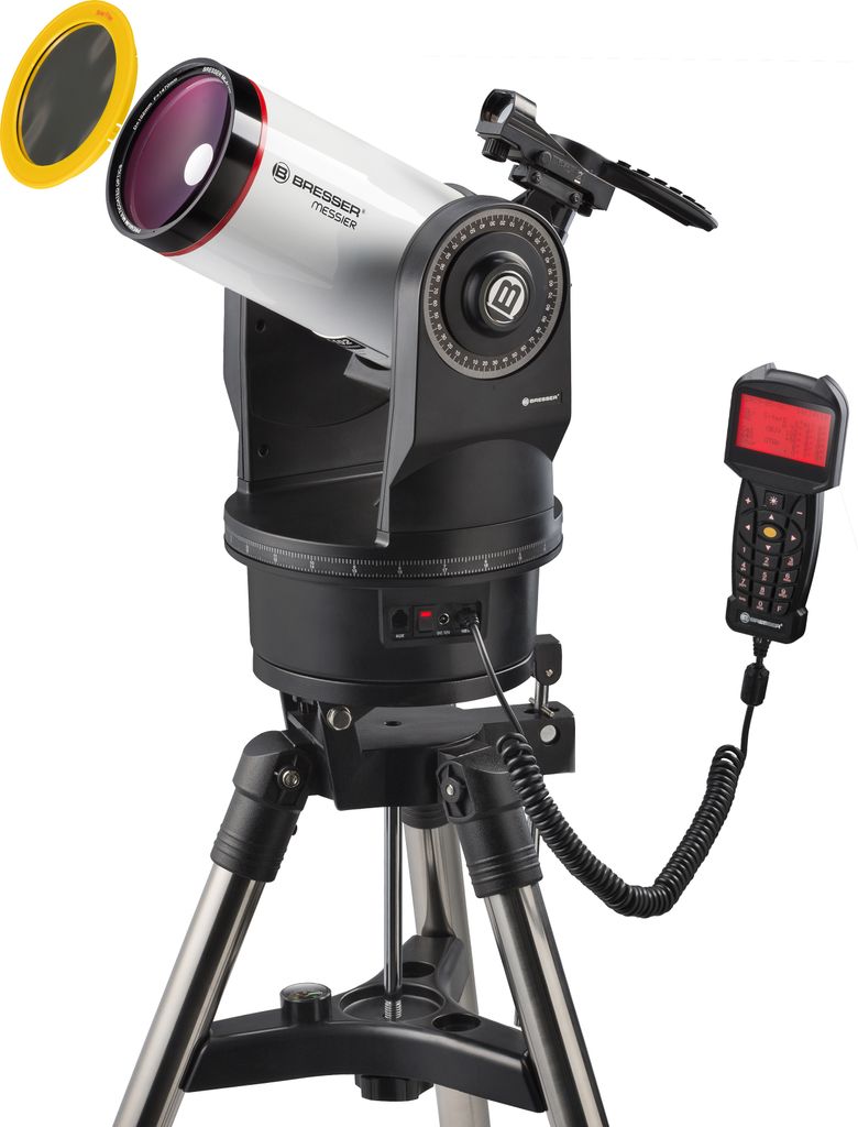 Bresser Optics Messier MCX-102 GoTo, Schwarz, Weiß, Edelstahl/Aluminium, Aluminium, 1000 mm, 7,5 kg