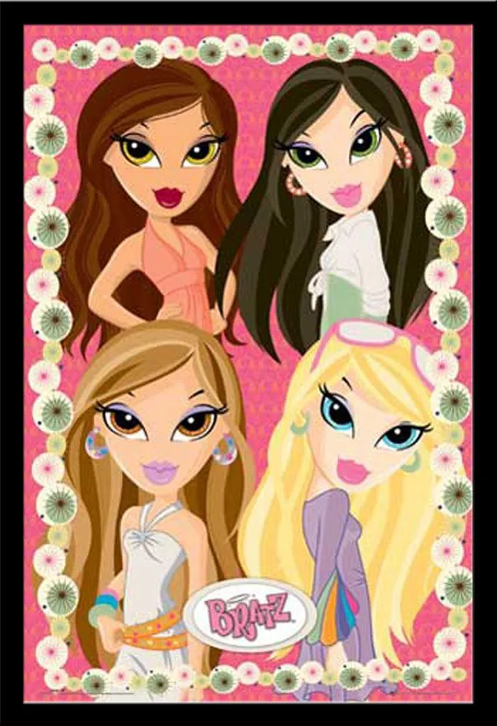Poster Bratz Resort 4 avec cadre Shinsuke Maxi MDF noir 61x91.5 cm