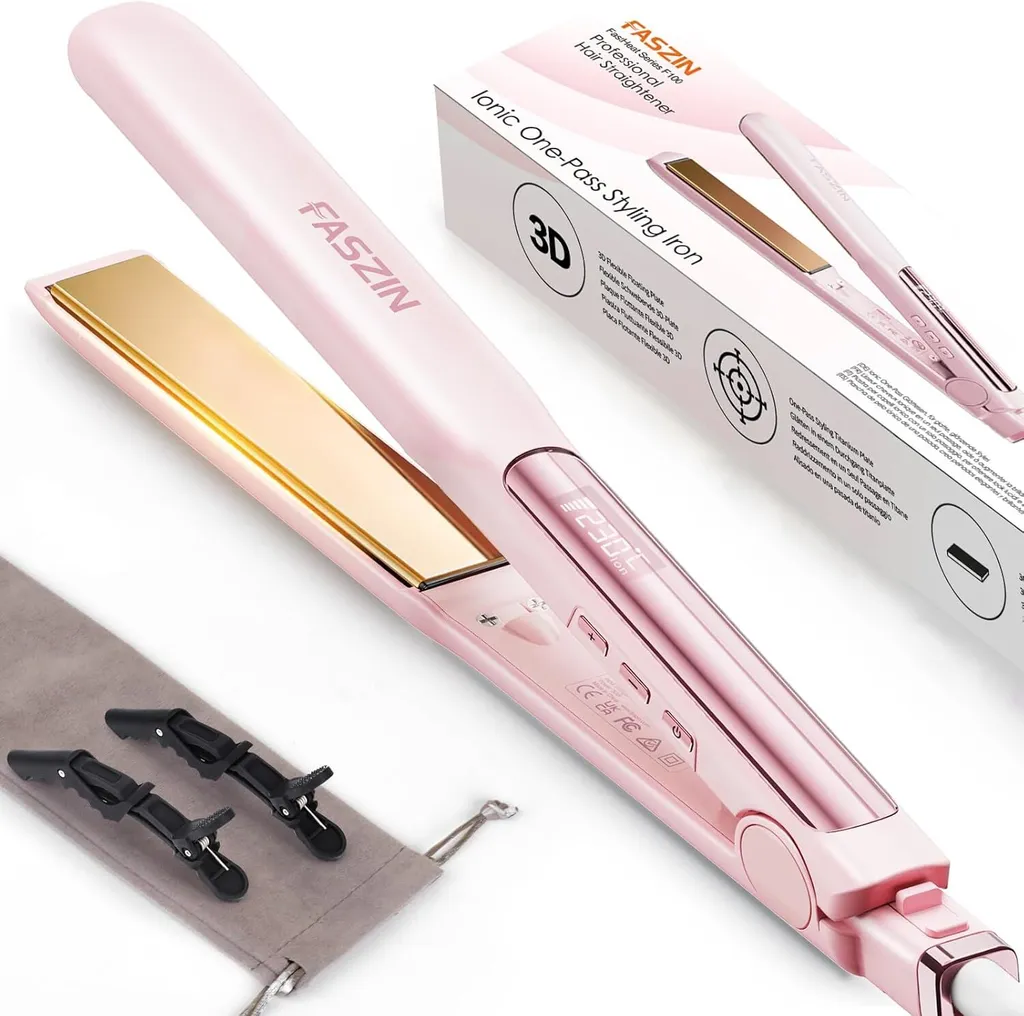 Piastra Capelli 2 in 1 Titanio: Facile, Veloce e Sicura per Tutti