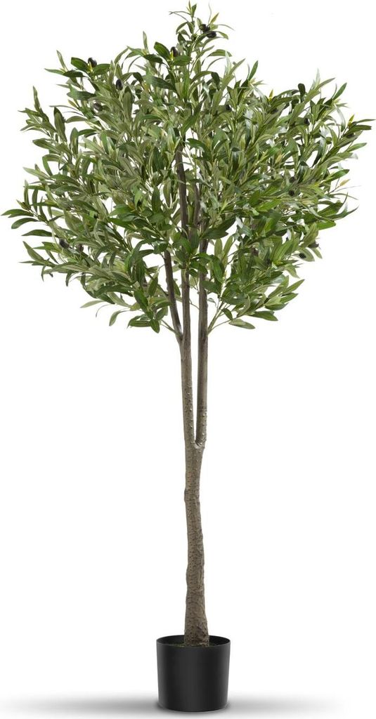 Künstlicher Olivenbaum Oleand, realistische Textur - 150 cm Produktbild 