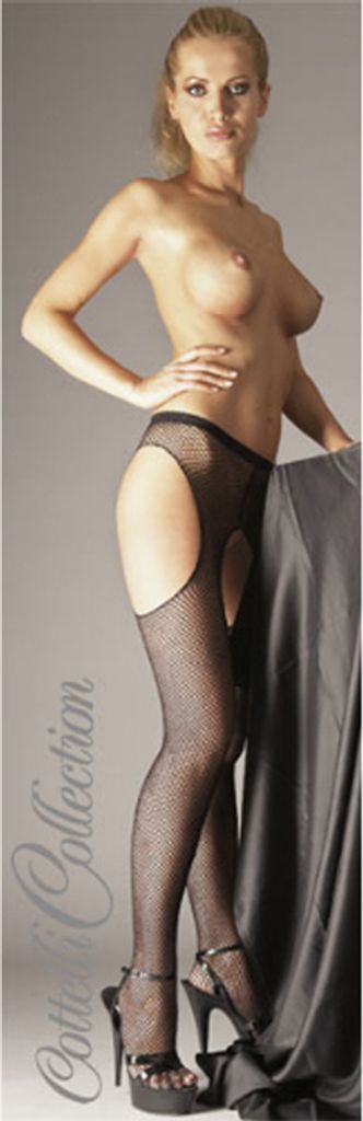 Cottelli Collection - -Strumpfhose schwarz, Größe:S/M